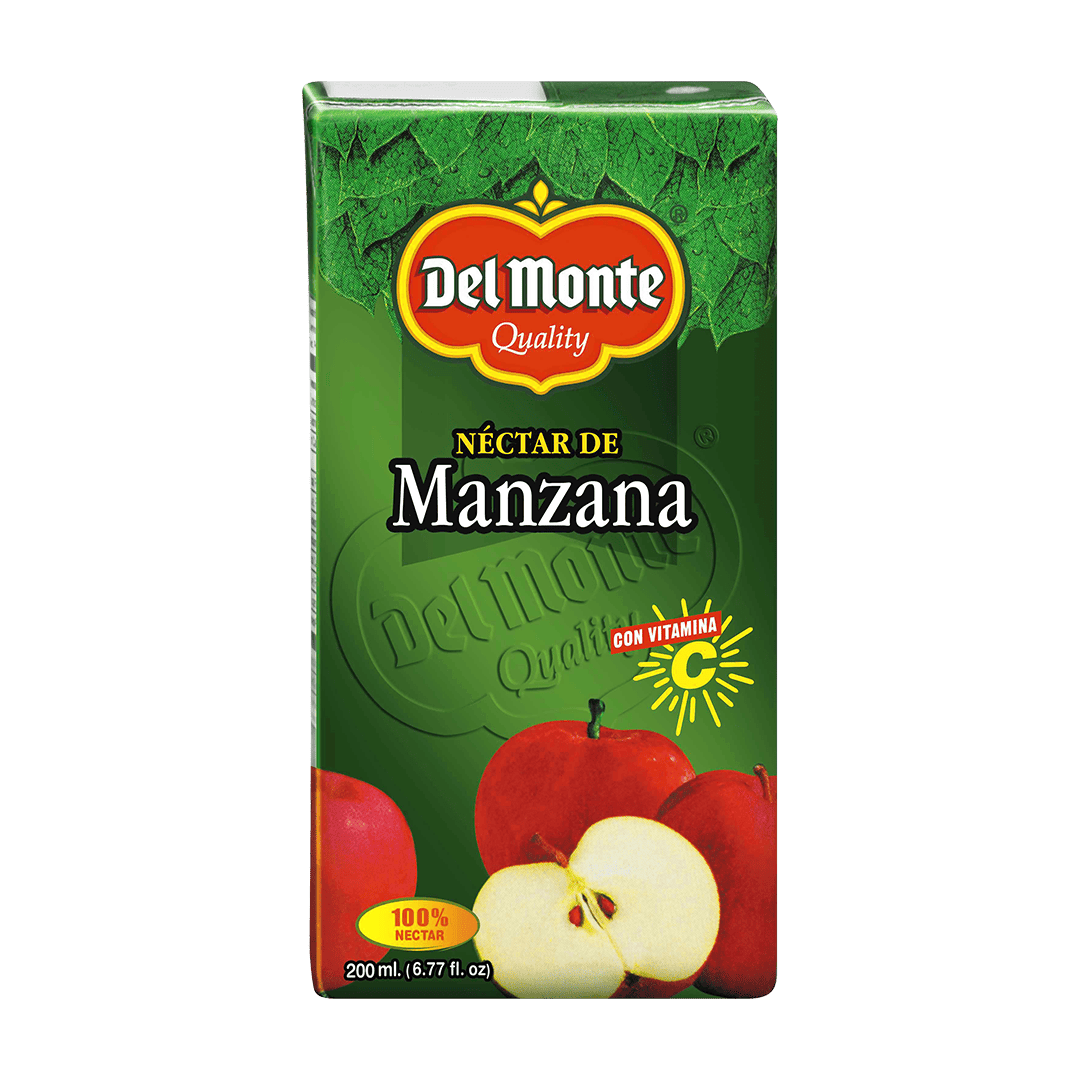 Nectar Del Monte de Manzana Tetra 200 ml
